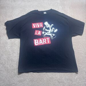 Vintage The Simpsons "Viva La Bart" T shirt, Size 2XL